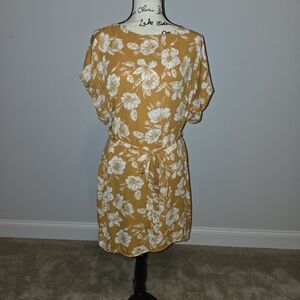 Floral Yellow Dress